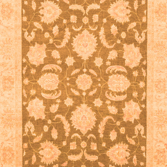 Oriental Orange Traditional Rug, abs3830org
