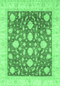 Oriental Emerald Green Traditional Rug, abs3831emgrn