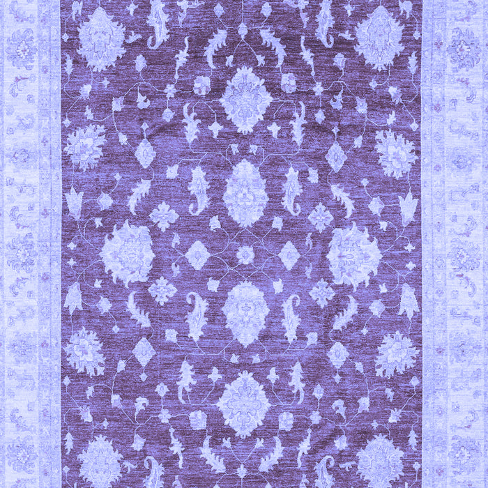 Oriental Blue Traditional Rug, abs3831blu