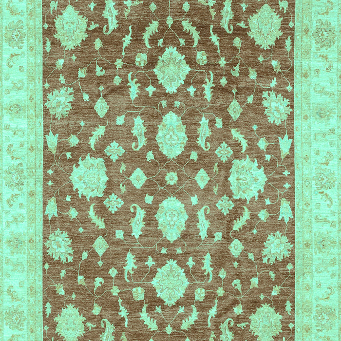 Oriental Turquoise Traditional Rug, abs3831turq