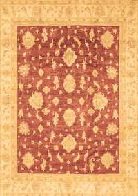 Oriental Brown Traditional Rug, abs3831brn