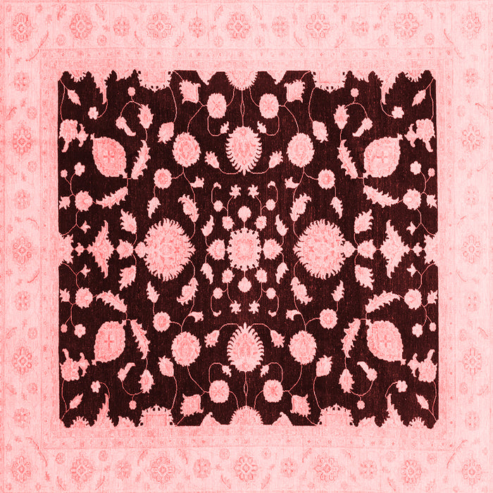 Machine Washable Oriental Red Traditional Rug, wshabs3832red