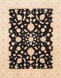 Machine Washable Abstract Dark Brown Rug, wshabs3832
