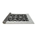 Sideview of Oriental Gray Traditional Rug, abs3832gry