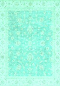 Oriental Turquoise Traditional Rug, abs3833turq