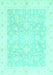 Oriental Turquoise Traditional Rug, abs3833turq