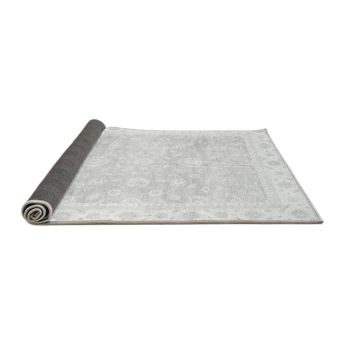 Sideview of Oriental Gray Traditional Rug, abs3833gry