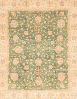 Abstract Brown Gold Oriental Rug, abs3834