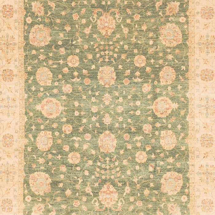 Abstract Brown Gold Oriental Rug, abs3834