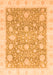 Oriental Orange Traditional Rug, abs3834org