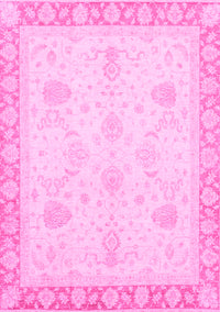 Abstract Pink Modern Rug, abs3835pnk