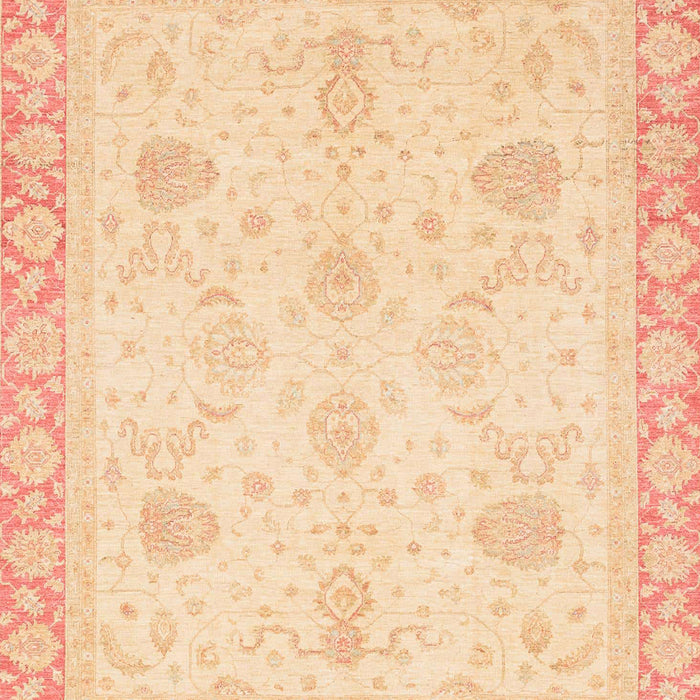 Abstract Brown Gold Modern Rug, abs3835