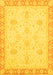 Abstract Yellow Modern Rug, abs3835yw