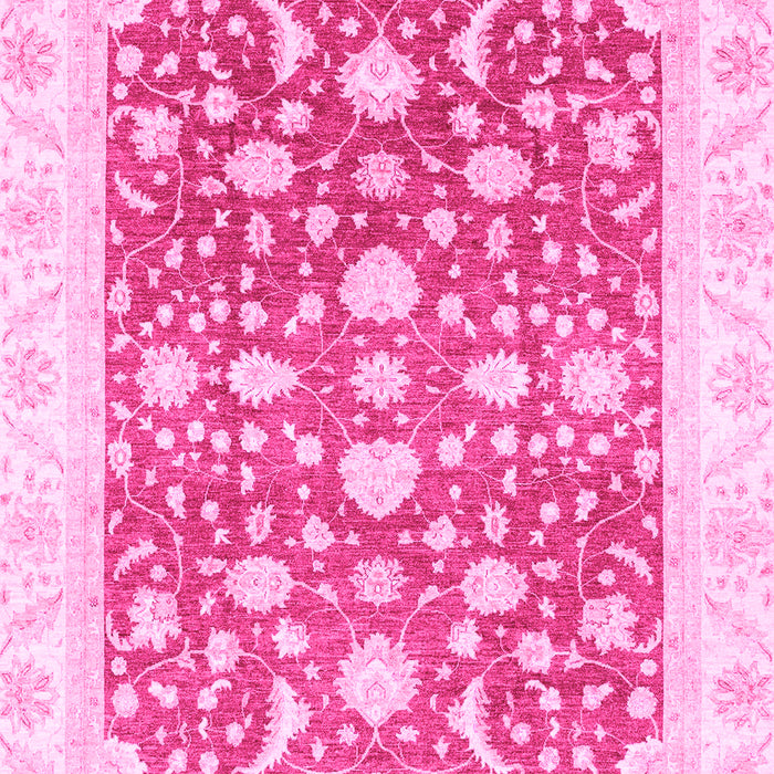 Machine Washable Abstract Pink Modern Rug, wshabs3836pnk