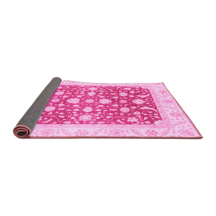 Sideview of Abstract Pink Modern Rug, abs3836pnk