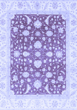 Abstract Blue Modern Rug, abs3836blu