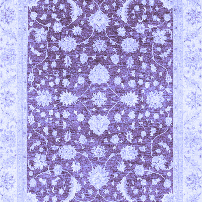 Abstract Blue Modern Rug, abs3836blu