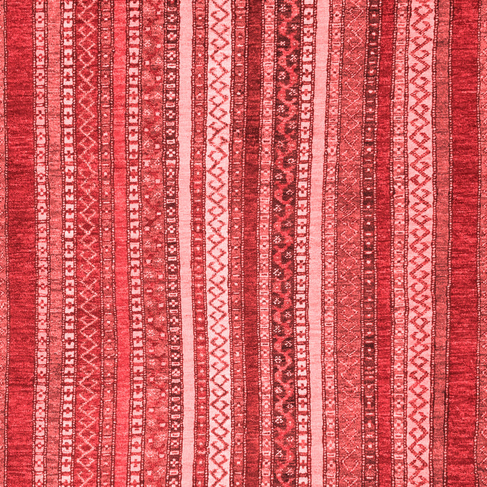 Machine Washable Abstract Red Modern Rug, wshabs3837red