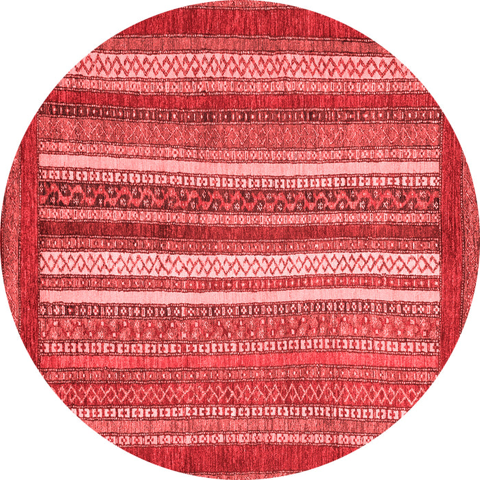 Machine Washable Abstract Red Modern Rug, wshabs3837red