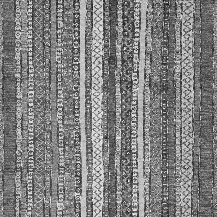 Machine Washable Abstract Gray Modern Rug, wshabs3837gry