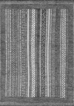 Abstract Gray Modern Rug, abs3837gry