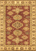 Machine Washable Abstract Brown Modern Rug, wshabs3838brn