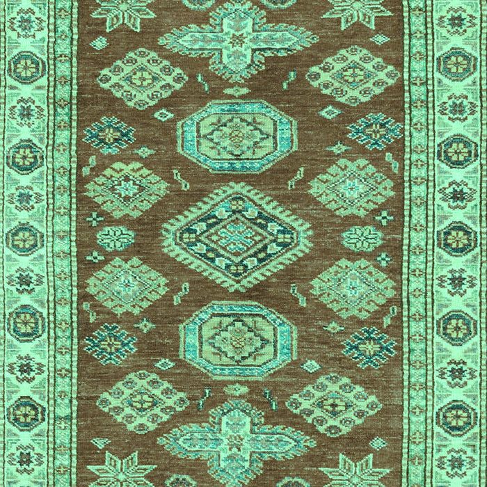 Abstract Turquoise Modern Rug, abs3838turq