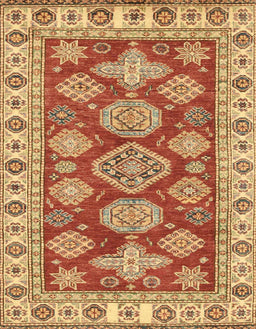 Abstract Red Modern Rug, abs3838