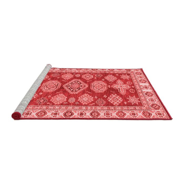 Modern Red Washable Rugs