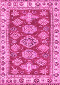 Abstract Pink Modern Rug, abs3838pnk