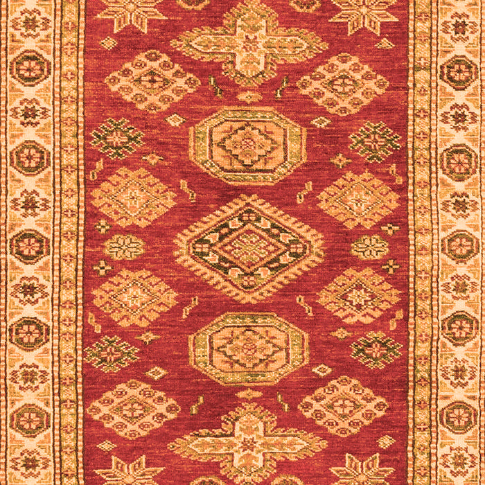 Abstract Orange Modern Rug, abs3838org