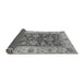 Sideview of Oriental Gray Traditional Rug, abs3839gry