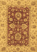 Machine Washable Oriental Brown Traditional Rug, wshabs3839brn