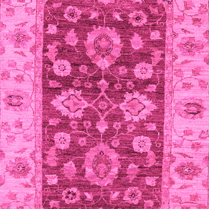 Machine Washable Oriental Pink Traditional Rug, wshabs3839pnk