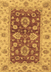 Oriental Brown Traditional Rug, abs3839brn