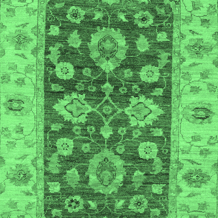 Oriental Emerald Green Traditional Rug, abs3839emgrn