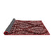 Abstract Red Modern Area Rugs