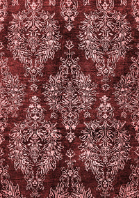 Abstract Red Modern Rug, abs383red