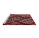 Modern Red Washable Rugs