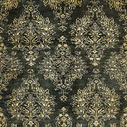 Square Machine Washable Abstract Brown Rug, wshabs383