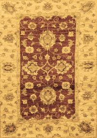 Oriental Brown Traditional Rug, abs3840brn