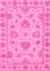 Abstract Pink Modern Rug, abs3841pnk