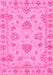 Abstract Pink Modern Rug, abs3841pnk