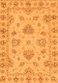 Abstract Orange Modern Rug, abs3841org