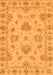 Abstract Orange Modern Rug, abs3841org