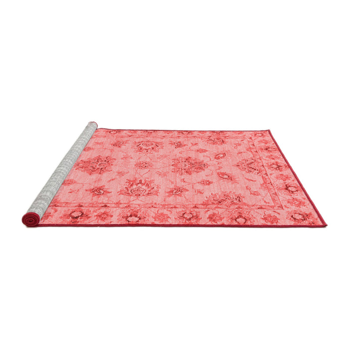 Modern Red Washable Rugs