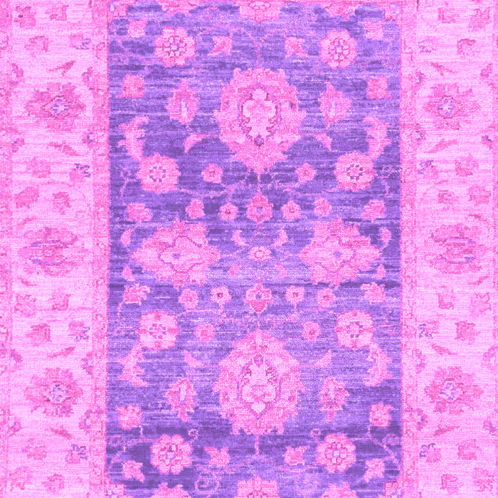 Machine Washable Oriental Purple Traditional Area Rugs, wshabs3842pur