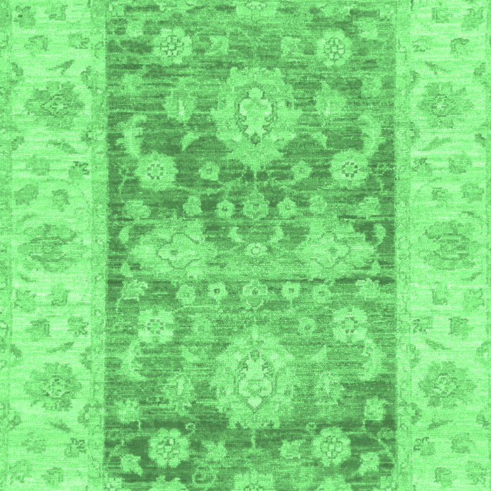 Oriental Emerald Green Traditional Rug, abs3842emgrn