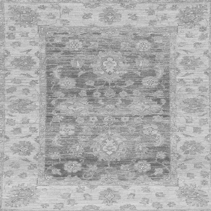 Square Oriental Gray Traditional Rug, abs3842gry