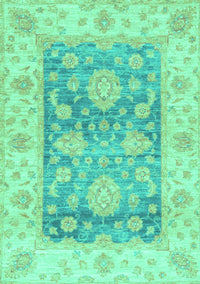 Oriental Turquoise Traditional Rug, abs3842turq